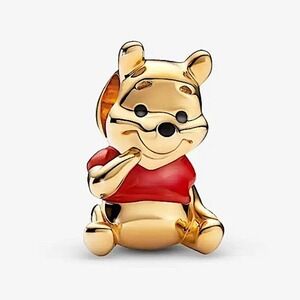 Gold Winnie The Pooh Charm